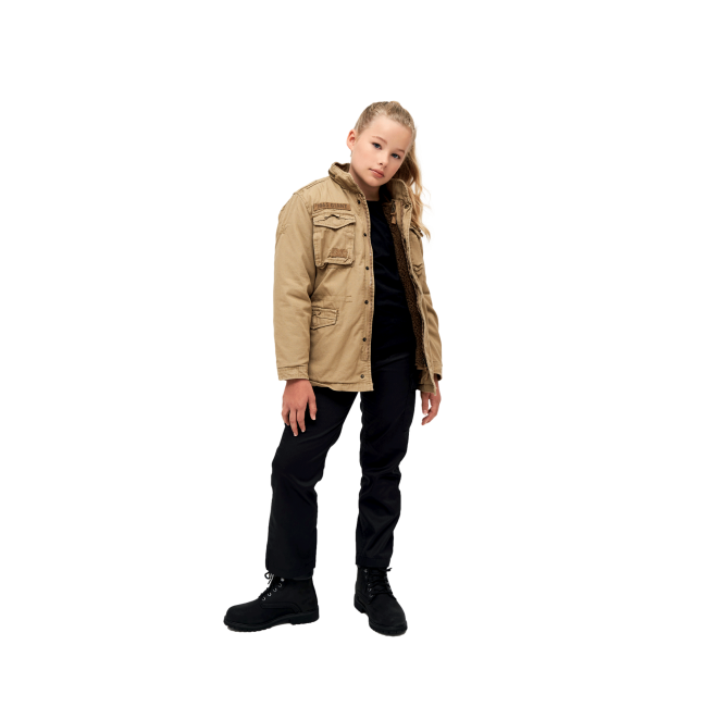 Kinder jas M65 Giant camel - Brandit