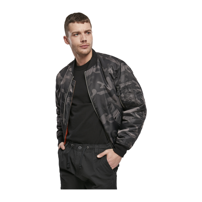 Veste bomber MA1 darkcamo - Brandit