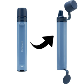 Paille personal peak série col 1 bleu - Lifestraw