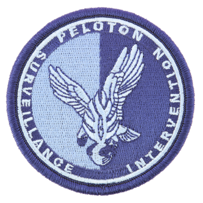 Naszywka PSIG Gendarmerie niska widoczność niebieska