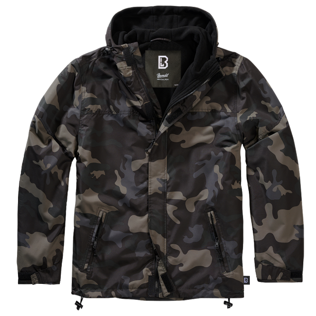 Coupe-vent zip darkcamo - Brandit