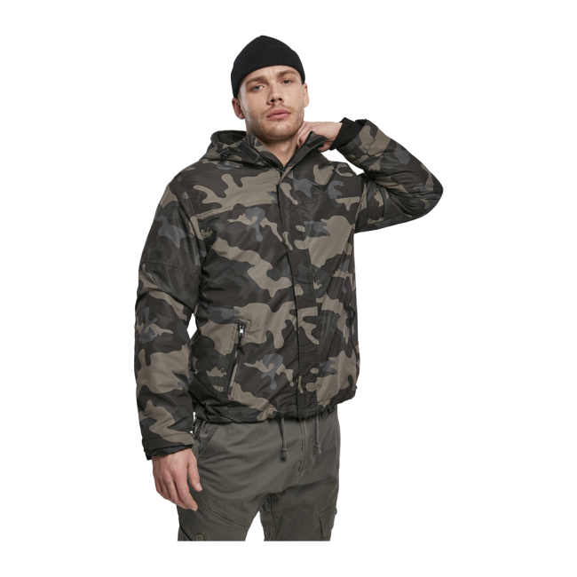 Coupe-vent zip darkcamo - Brandit