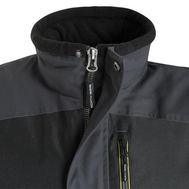 GILET SANS MANCHE ALI GRIS ET NOIR - North Ways