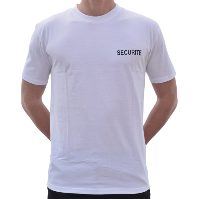 Beveiliging T-shirt wit - CityGuard
