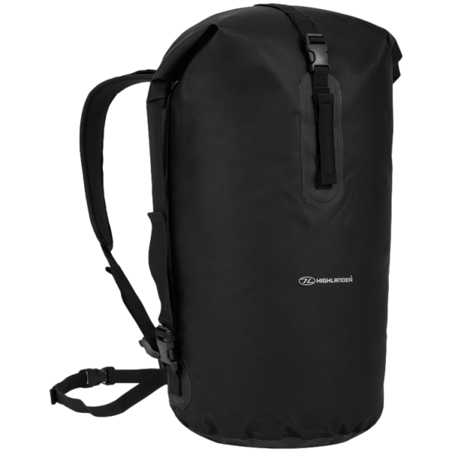 Waterdichte Rugzak TROON 70L Zwart - Highlander