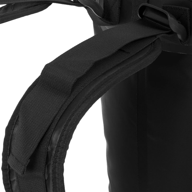 Wasserdichter Rucksack TROON 70L Schwarz - Highlander