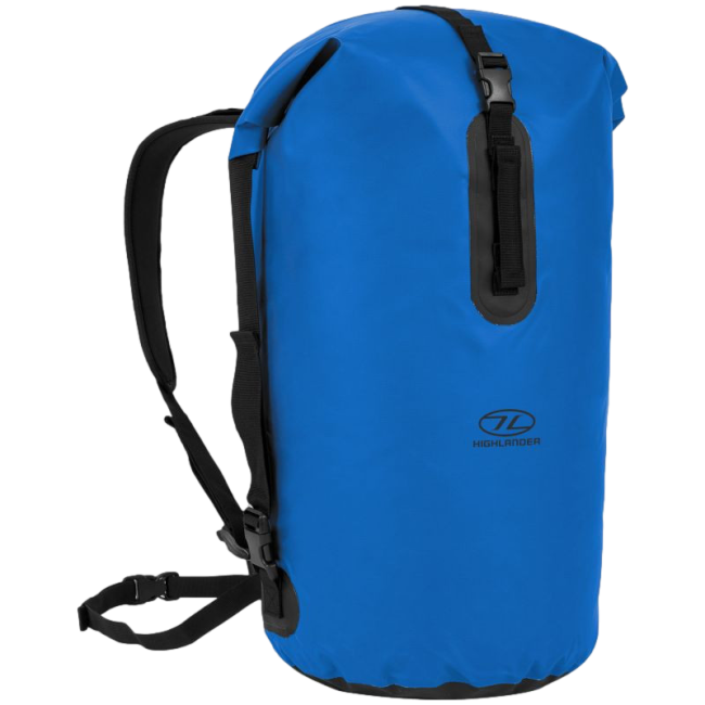 Wasserdichter Rucksack TROON 70L Blau - Highlander