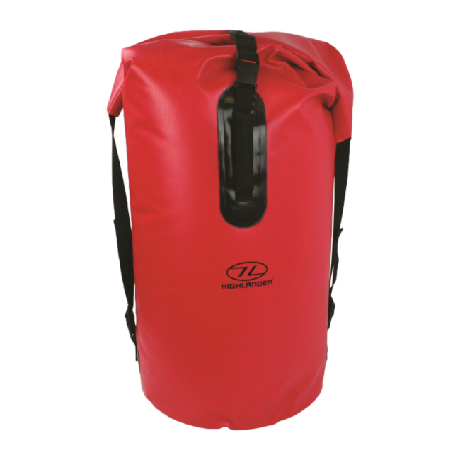 Waterdichte Rugzak TROON 70L Rood - Highlander