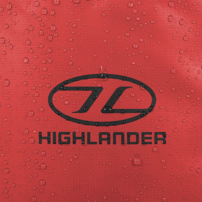 Wasserdichter Rucksack TROON 70L Rot - Highlander