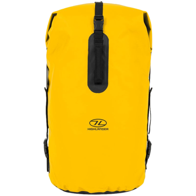 Waterdichte rugzak TROON 70L Geel - Highlander