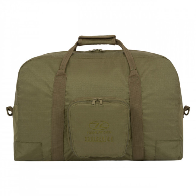 Składana torba BOULDER 40L Oliwkowa - Highlander