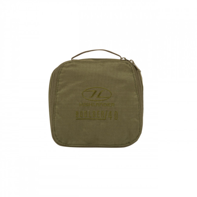 Składana torba BOULDER 40L Oliwkowa - Highlander
