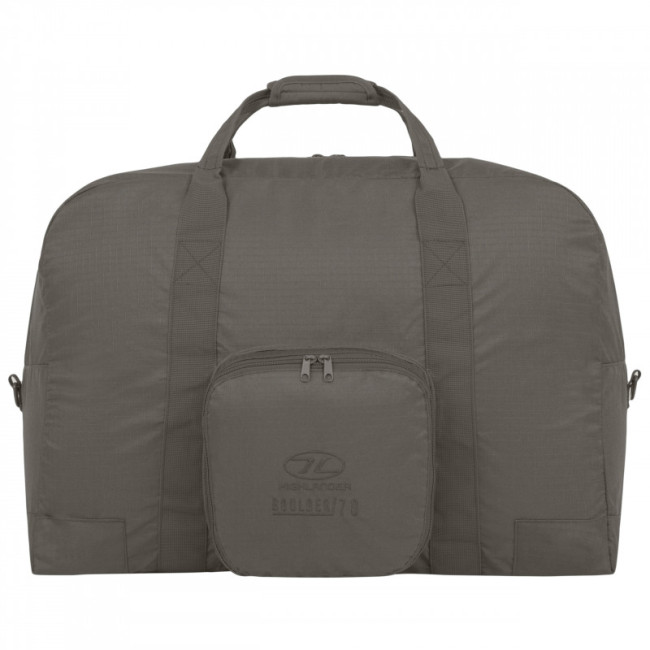 Składana torba BOULDER 70L Szara - Highlander