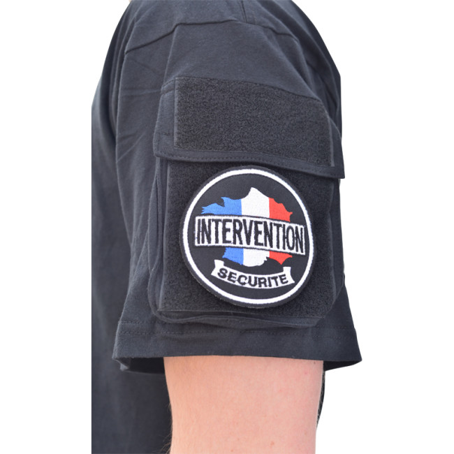 T-shirt tactisch zwart - Miltec