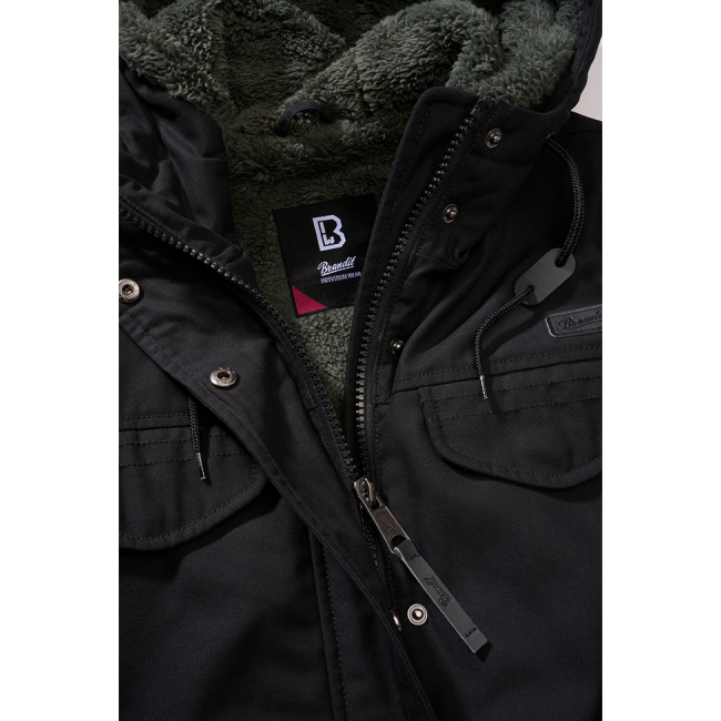 Parka damska Marsh Lake czarna - Brandit