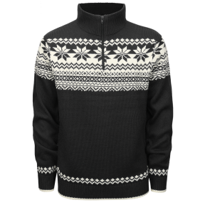 Pull zip norvégien noir - Brandit