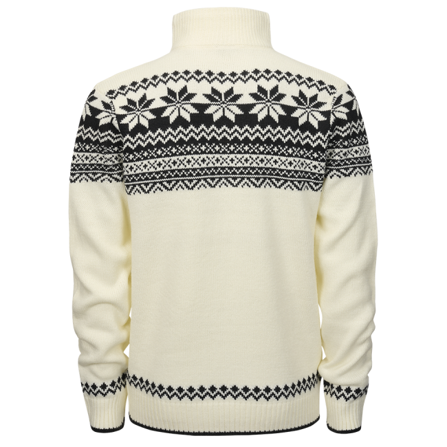 Pull zip norvégien blanc - Brandit