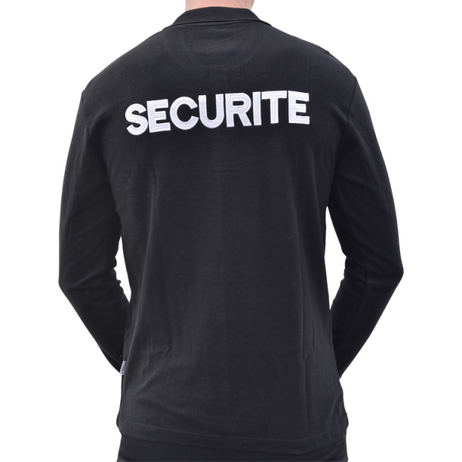 Polo SECURITE manches longues - CityGuard