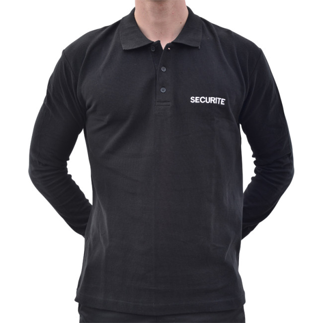VEILIGHEIDS Polo lange mouwen - CityGuard