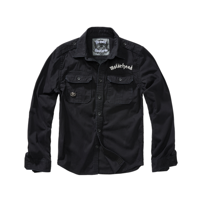 Chemise vintage motorhead noir - Brandit 
