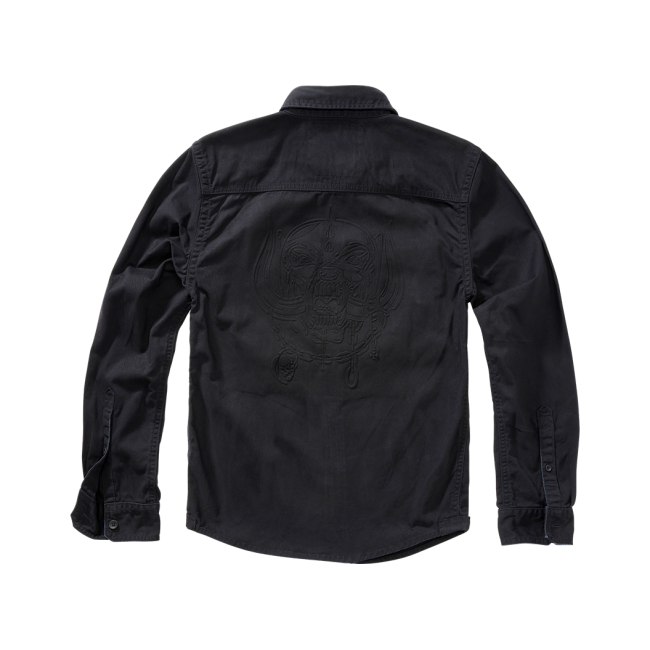 Vintage Motorhead Hemd schwarz - Brandit