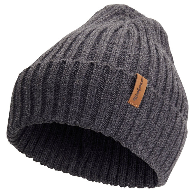 Muts Rib Grijs - Woolpower