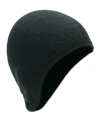 Bonnet Helmet Cap 400 Noir - Woolpower