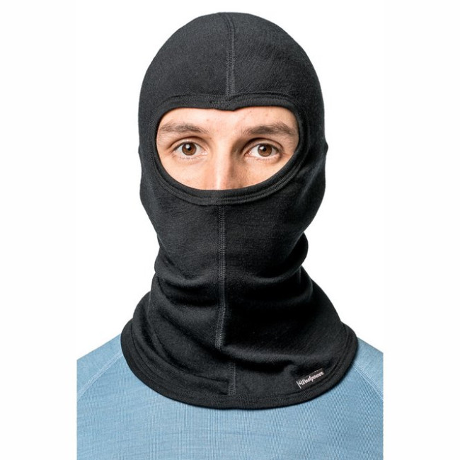 Kominiarka Balaclava LITE Czarna - Woolpower
