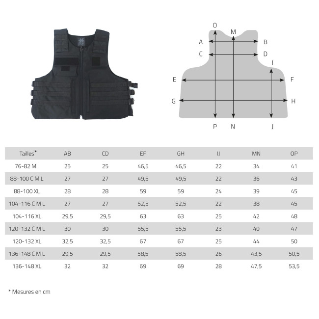 Housse de gilet pare-balles opérationnelle RAID - Patrol Equipements