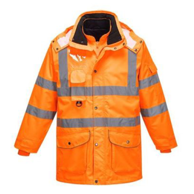 PARKA TRAFFICHV 7-EN-1 RIS ORANGE - PORTWEST