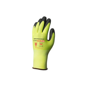 Paren Handschoenen EUROCUT N318HV HPPE cut 3 geel handpalm nitriel - Coverguard