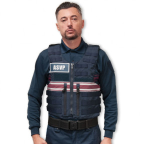 Kugelsichere Weste Full Tactical IIIA ASVP Herren - Le Protecteur