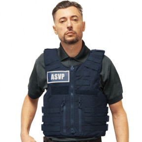 Gilet pare-balles Full Tactical IIIA ASVP sans bande homme - Le Protecteur
