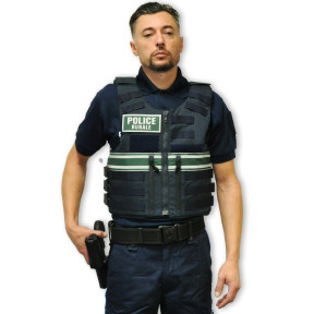 Gilet pare-balles Full Tactical IIIA Police Rurale homme - Le Protecteur