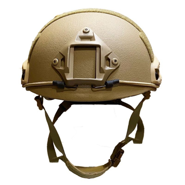 Casque balistique NIJ IIIA hi cut coyote - Le Protecteur