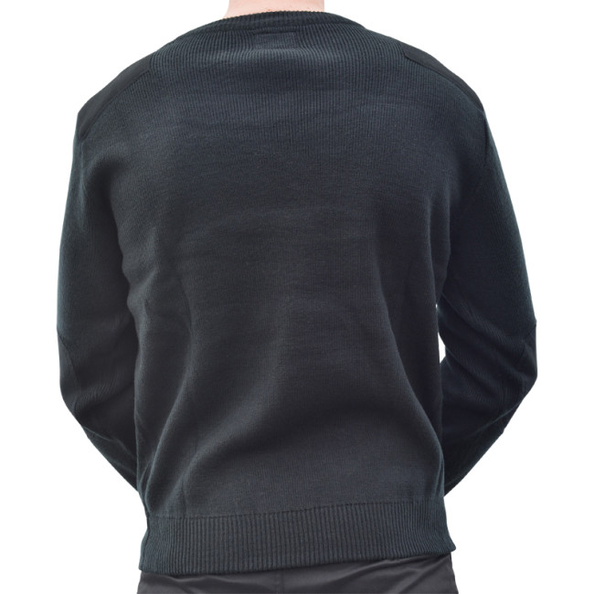 Schwarzer Kommando-Pullover - CityGuard
