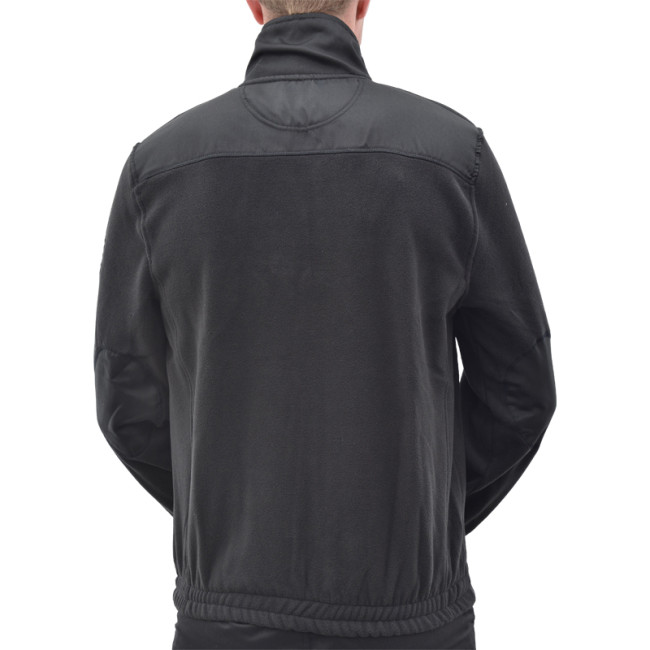 Schwarze Fleecejacke