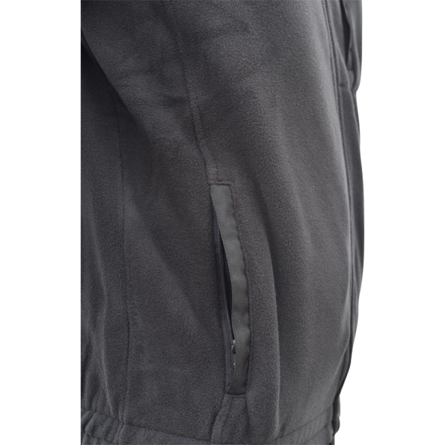 Schwarze Fleecejacke