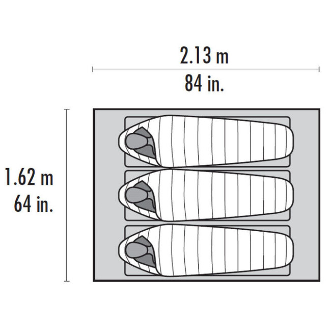 Tente Thru-Hiker Mesh House 3 V2 - MSR
