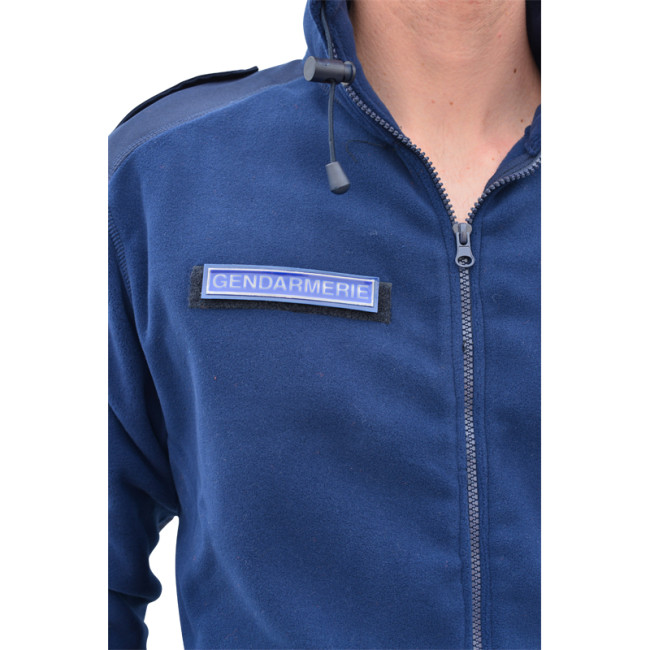 Fleece jas Army marineblauw