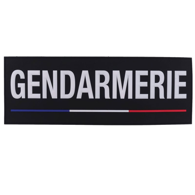 Bandeau d'identification souple GENDARMERIE 10 x 30 cm - Patrol Equipments