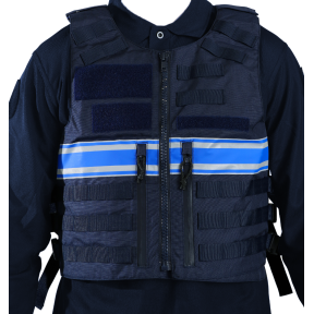 Pokrowiec na kamizelkę kuloodporną Full Tactical Policja Miejska unisex - Le Protecteur