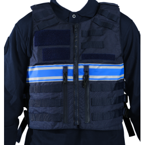Gilet pare-balles IIIA Full Tactical Police Municipale Homme - Le Protecteur
