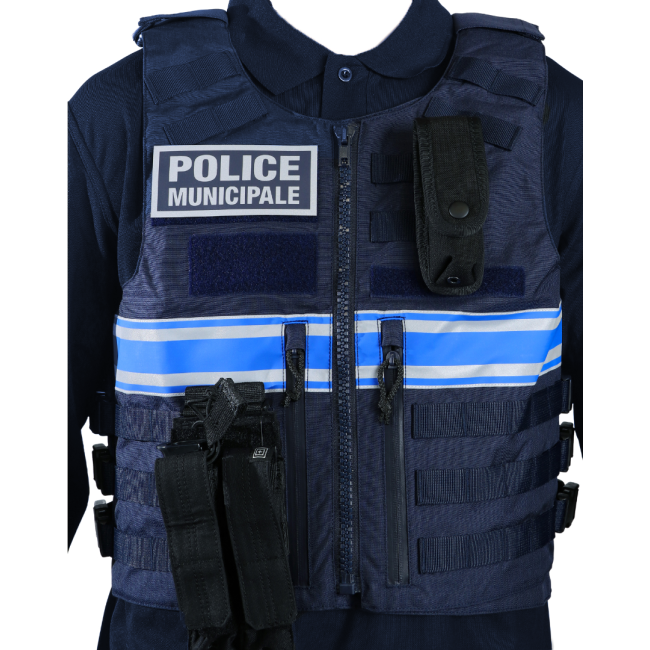 Kogelwerend vest IIIA Full Tactical Gemeentepolitie Heren - Le Protecteur