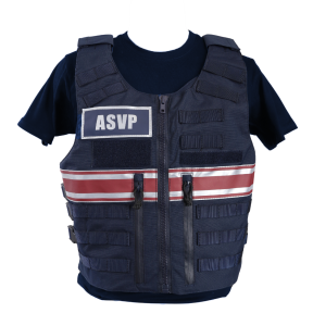 Kogelwerend vest Full Tactical IIIA ASVP heren - Le Protecteur