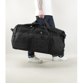 Bolsa con ruedas 120L negra - Ares