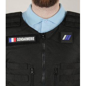 Bande PVC Gendarmerie avec drapeau français