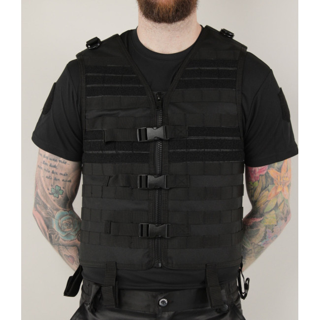 Kamizelka taktyczna Carrier Molle gen.II czarna - Miltec