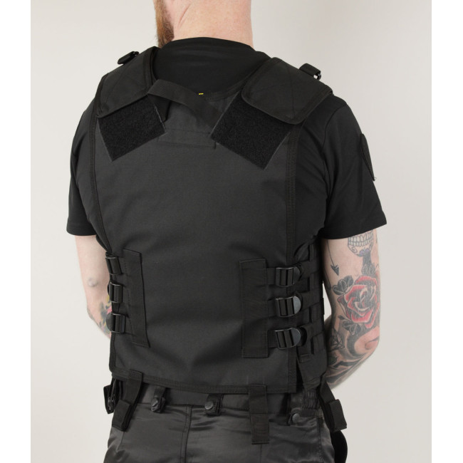 Gilet tactique Carrier Molle gen.II noir - Miltec