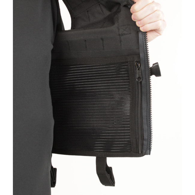 Tactisch vest Carrier Molle gen.II zwart - Miltec